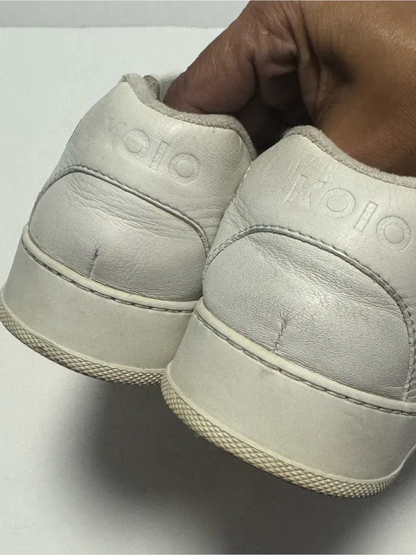 Koio Metro Low Top Court Sneakers Size 8 Leather - Image 9