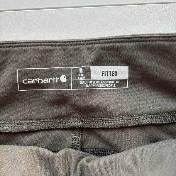Carhartt Leggings Women's Medium‎ Green Force Fitted Lightweight Utility 103609 - Image 6
