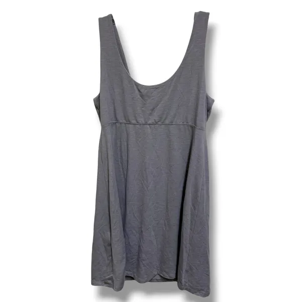 Volcom Desert Bunnie Reversible Twist Front Gray Mini Dress Size L - Image 12