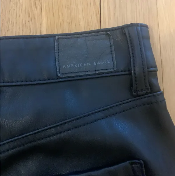 American Eagle Leather Mini Skirt  - Image 5