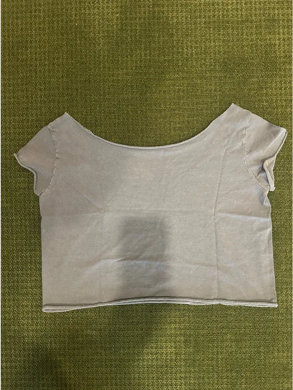 Brandy Melville Cropped Off-The-Shoulder 16 Top - Image 2