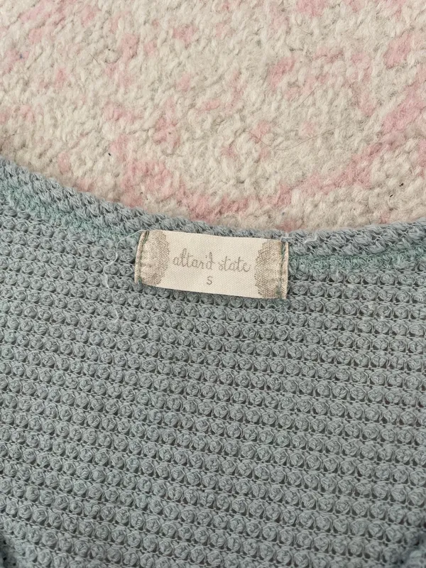 Altar'd State blue tank top - Image 3
