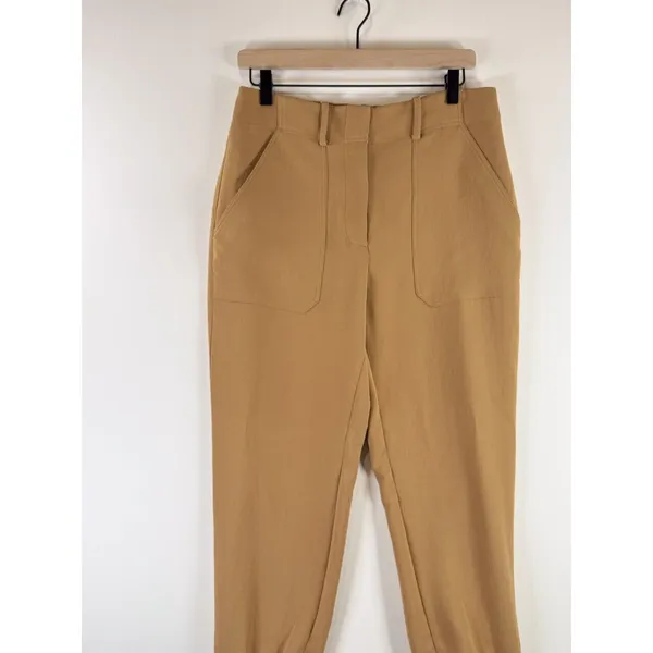 VERONICA BEARD Pants Brown Manisha Utilitarian Joggers Safari Trouser Size 6 - Image 6