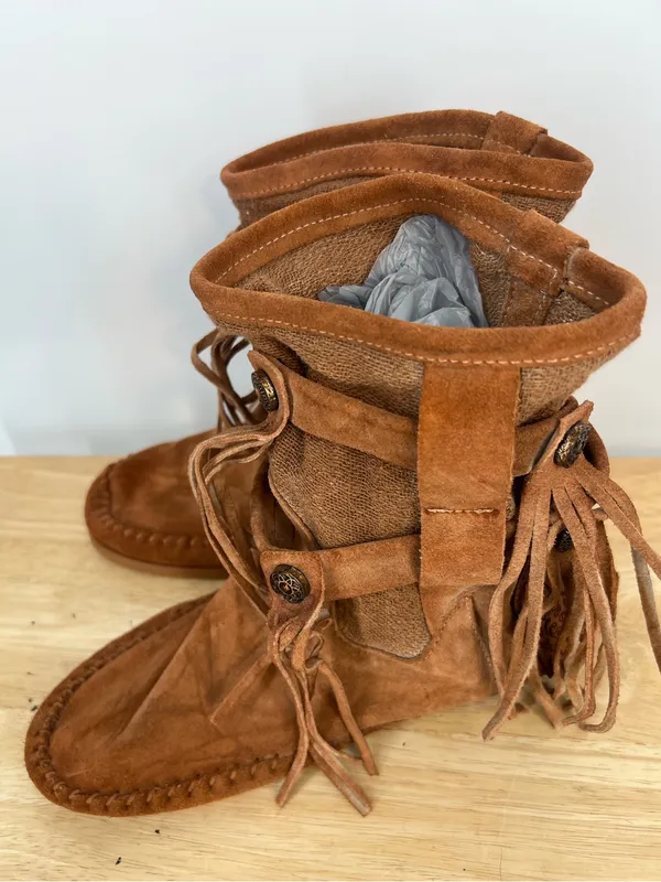Free people karma Fringe Moccasin Karma Of Charme Italy - Image 3