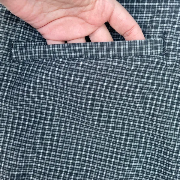 Nike Golf Dri Fit Black Checkered Pants - Image 9
