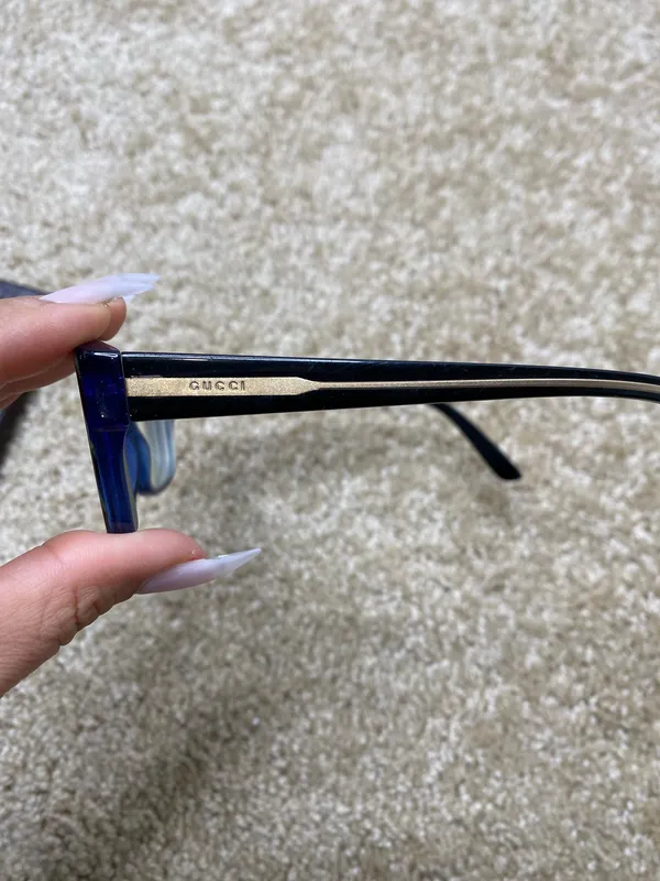 Gucci Rare Blue/Black Eyeglasses GG 3205 - Image 6