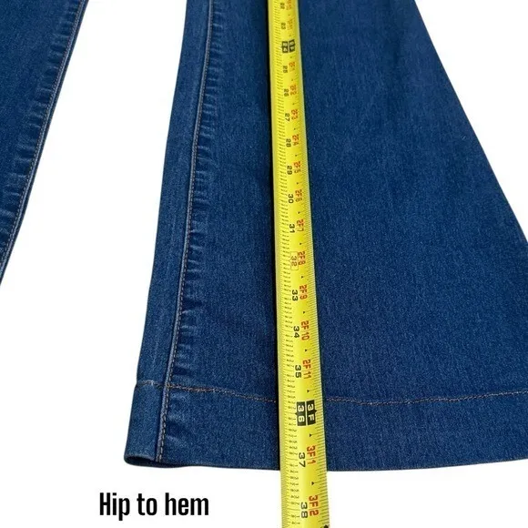 Free People Flare Stretch Jeans Capsule Retro Country Cowgirl Rodeo Comfort 24 - Image 10