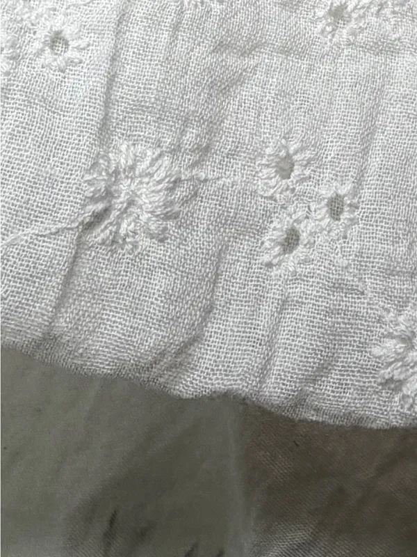Princess Polly White Eyelet Mini Sundress - Image 2