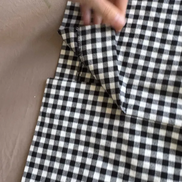 Court & Rowe Gingham Pencil Skirt - Image 9