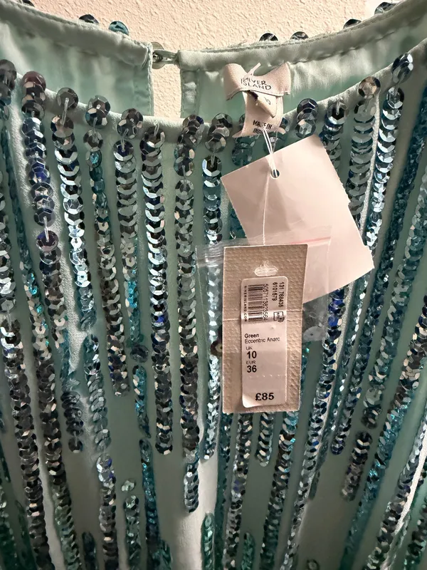 Sequin Semi-Formal River Island Dress - Image 4