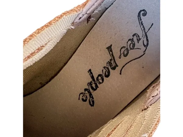 EUC Free People Leather Lost Valley Strappy Booties Size 7.5 - Image 4