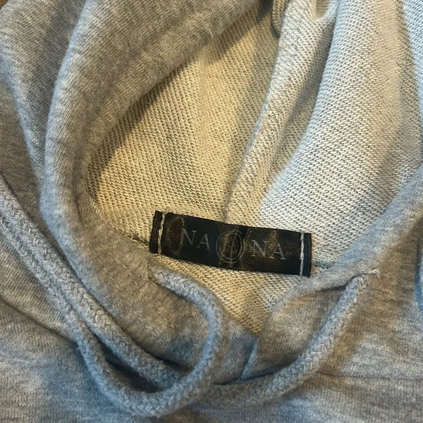 NANA “Faded Goner” Graphic Printed Grey Hoodie Size Small - Image 6