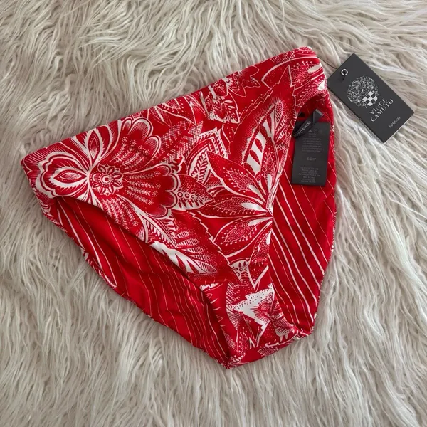 Vince Camuto Poppy Reversible Bikini Bottoms Size Small - Image 2