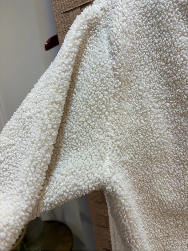 Aritzia Wilfred Free Long Sherpa Liner Jacket EUC M - Image 5