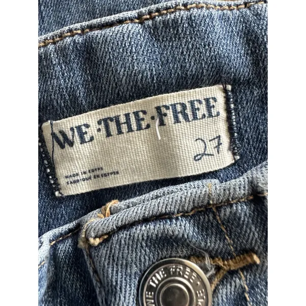 Free People We The Free Jayde High Rise Flare Jeans Size 27 - Image 9