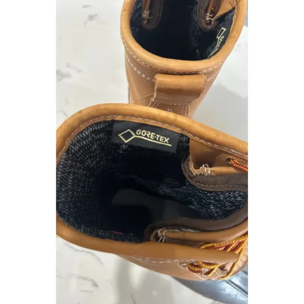 L.L.Bean Bean Boots Womens 8 Gore-Tex Insulated 8" Leather Duck Boots 212081 - Image 6