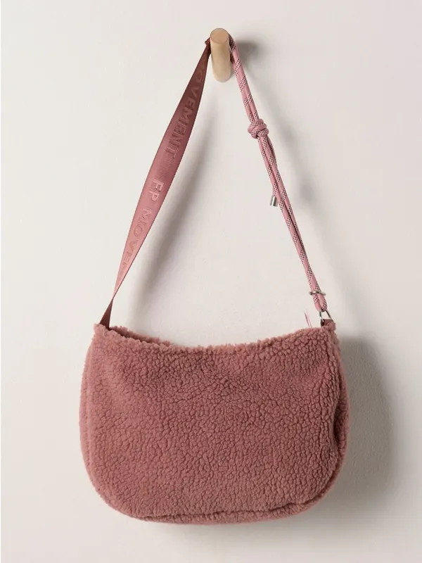 NWT Free People movement Sherpa sling bag- gum - Image 2