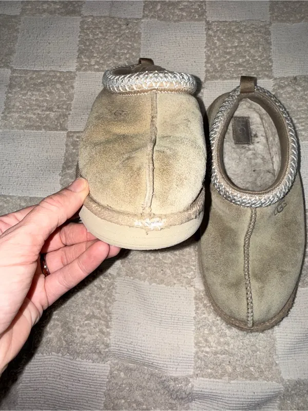taupe brown UGG Tasman II suede size 5‎ - Image 2