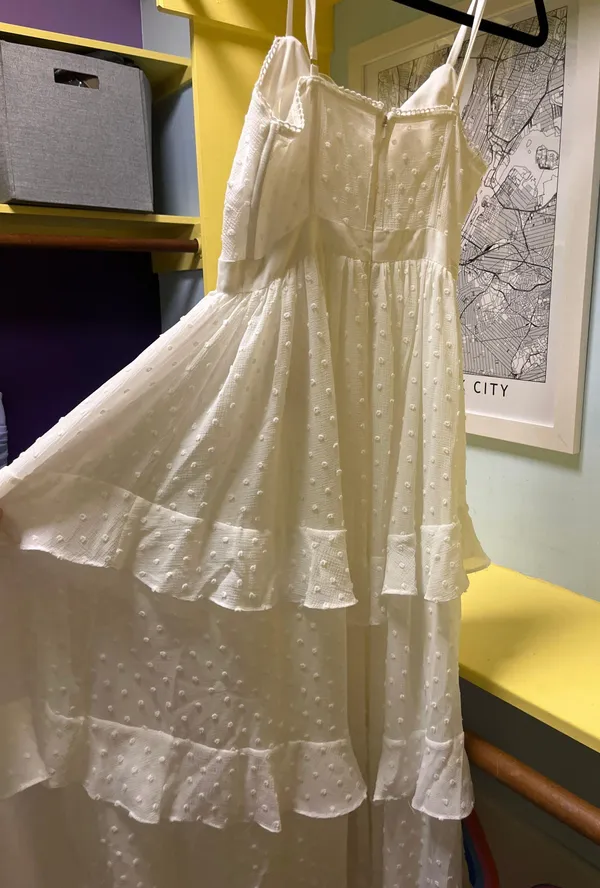 Fame and Partners Maxi White Dress - Image 3