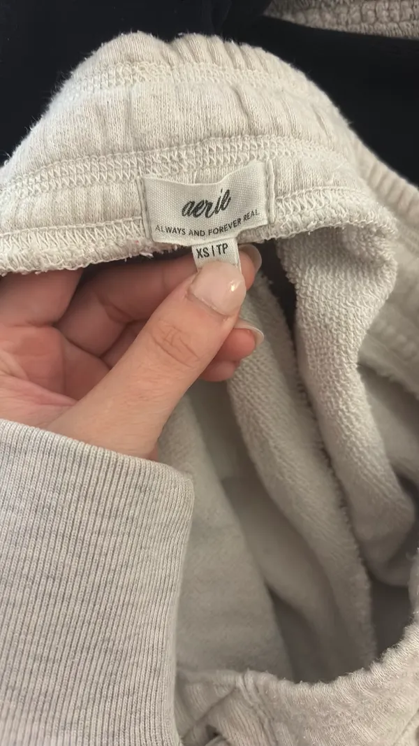 Aerie Sweatpants Heather Grey - Image 4