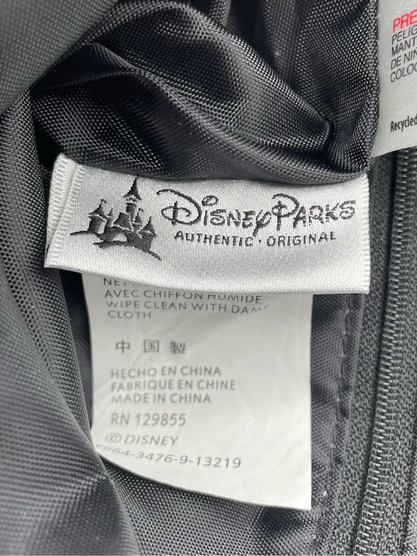 Disney Parks Mickey & Friends Crossbody Bag Retro Collage Print Adjustable Zip - Image 10