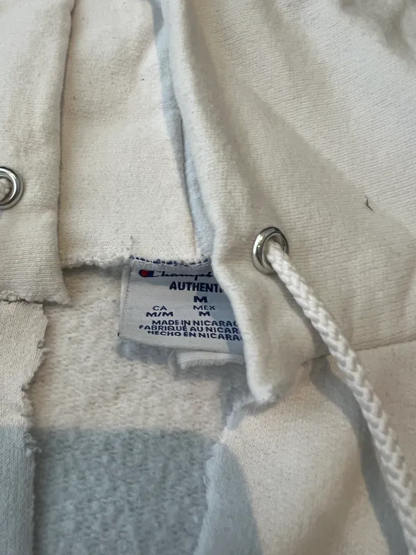 Champion University of Michigan White Hoodie - Image 3