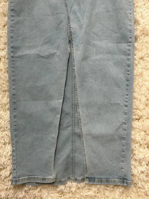 Princess Polly Denim Maxi Skirt Light Wash - Image 7