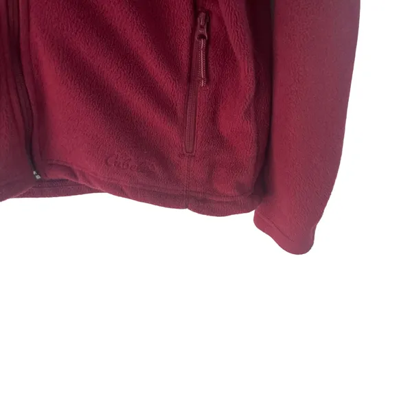 Cabela's Women's Size Large Red Fleece Full Zip‎ Sweater - Image 4