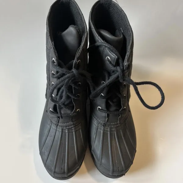 Sperry Top-Sider Womens 8 Gosling Waterproof Duck Boots Black Quilted STS83693 - Image 6