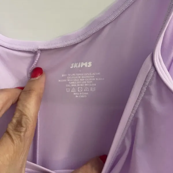 lilac mini dress large - Image 2