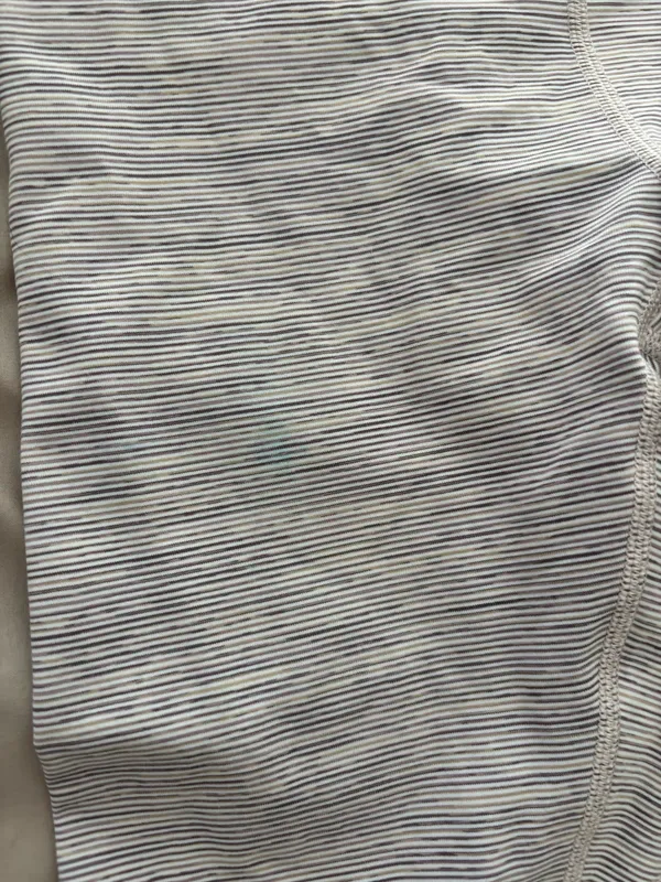 Lululemon light grey striped leggings - Image 3