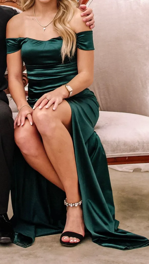 Windsor Long green gown - Image 2