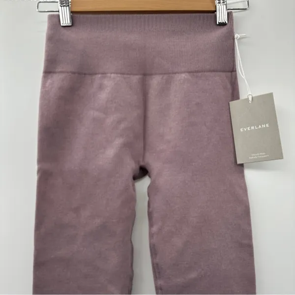 Everlane The Seamless High Rise‎ Leggings in Dusty Purple Size XS/S NEW - Image 4