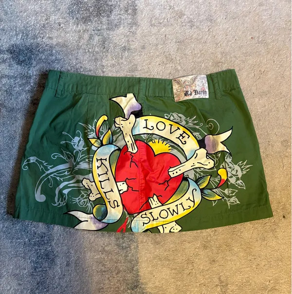 Ed Hardy Mini Skirt - Image 2
