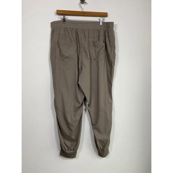 L.L.Bean Women’s Plus 1X Taupe Jogger Pants Lightweight Stretch - Image 2
