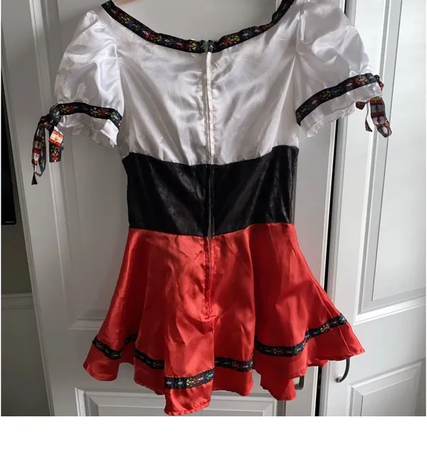 Rubies Sexy Small Halloween Costume Oktoberfest Beer Maid Dress Bavarian VTG - Image 11