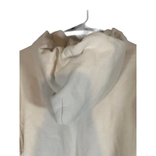 Abercrombie & Fitch Women’s Beige Hooded Pullover Sweatshirt Long Sleeve Size XS - Image 8