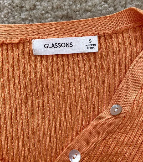 Glassons Orange Crop Top - Image 4