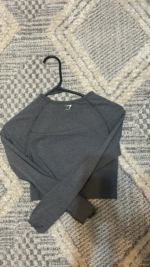 Gymshark Top Crop Long Sleeve - Image 2