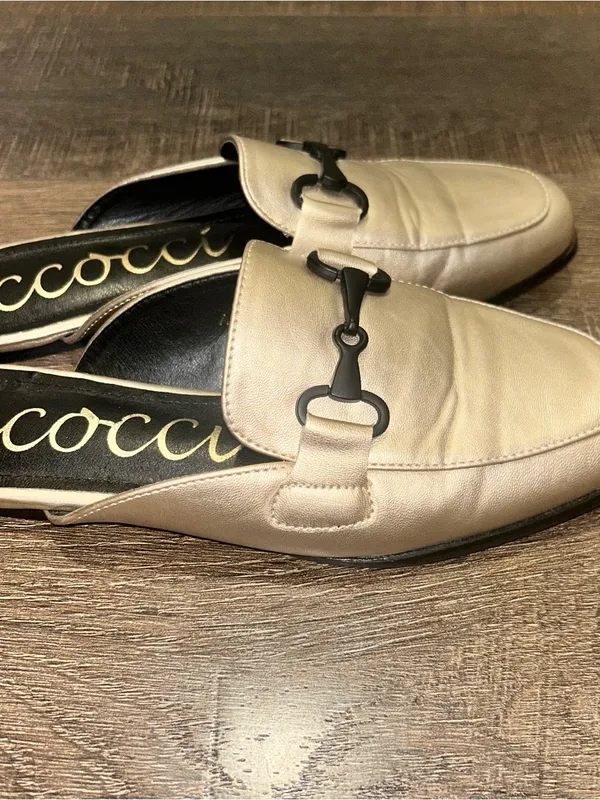 Ccocci Metallic Slip-on Loafers Women’s 8 - Image 2