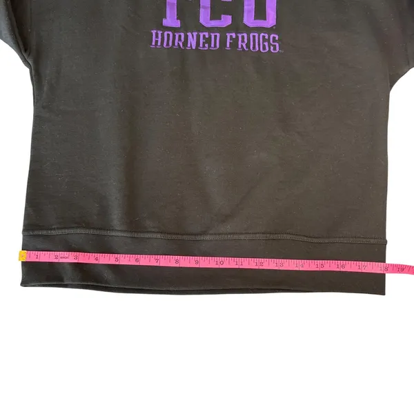 Champion TCU Horned Frogs Embroidered Sweatshirt Womens XS Crewneck Pullover‎ - Image 4