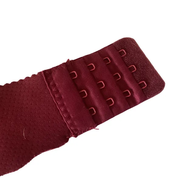 Burgundy Red Wireless Bra - Image 5