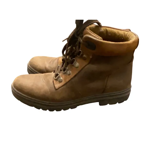 Timberland 12343 Brown Leather Hiking Work Boots Women's Size 9 Waterproof GORP - Image 2