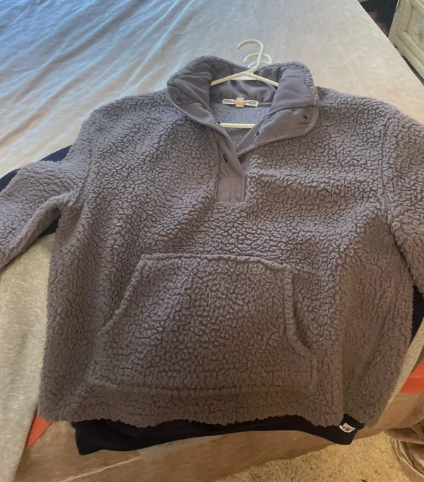 Fuzzy Pullover Sweater - Image 2