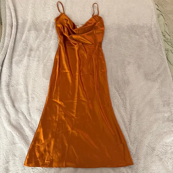 Meshki Tabitha Cowl Neck Midi Dress - Image 3