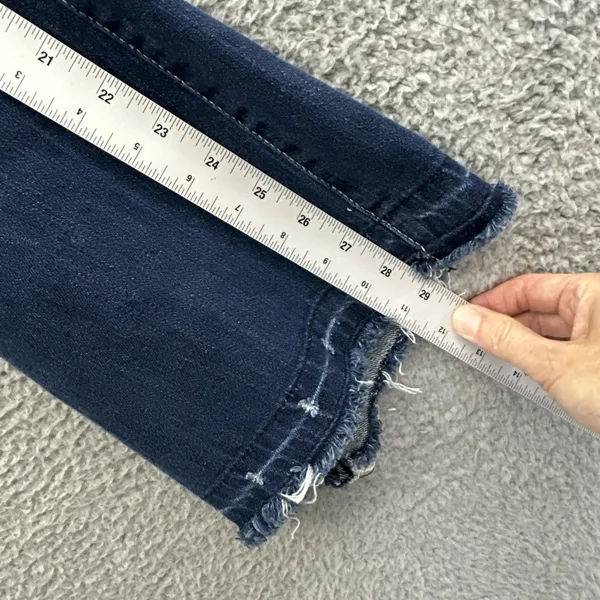 Y2K Aeropostale Low Rise Hailey Flare Jeans Boho Festival Retro Women 11/12 x 29 - Image 9