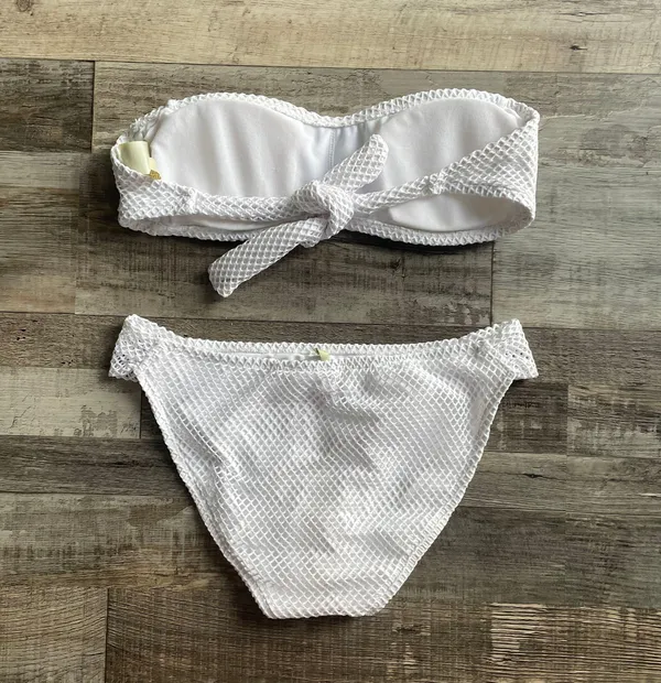 Gianni Bini Mesh Bikini Strapless - Image 2
