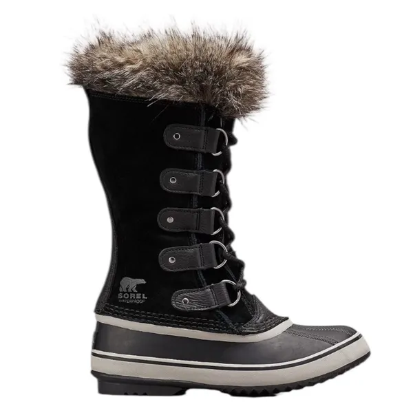 Sorel Joan of Arctic Waterproof Snow Boots Faux Fur Black Size 7 - Image 3