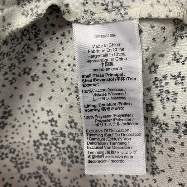 Madewell Dress Size 14 Harper Floral Ivory Puff Sleeve V Neck Midi Floral NU576 - Image 10