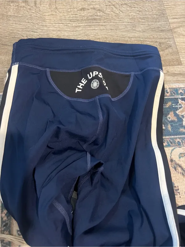 The upside navy drawstring leggings Blue - Image 5